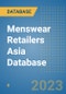 Menswear Retailers Asia Database - Product Image