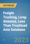 Freight Trucking, Long-distance, Less Than Truckload Asia Database - Product Image