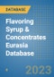 Flavoring Syrup & Concentrates Eurasia Database - Product Image