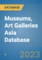 Museums, Art Galleries Asia Database - Product Image