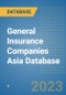 General Insurance Companies Asia Database - Product Image