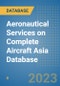 Aeronautical Services on Complete Aircraft Asia Database - Product Thumbnail Image