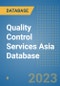 Quality Control Services Asia Database - Product Image