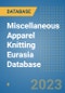 Miscellaneous Apparel Knitting Eurasia Database - Product Image