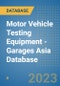Motor Vehicle Testing Equipment - Garages Asia Database - Product Thumbnail Image