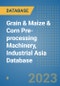 Grain & Maize & Corn Pre-processing Machinery, Industrial Asia Database - Product Image