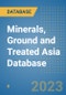 Minerals, Ground and Treated Asia Database - Product Image