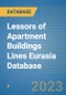 Lessors of Apartment Buildings Lines Eurasia Database - Product Image