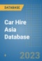 Car Hire Asia Database - Product Image