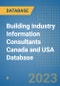 Building Industry Information Consultants Canada and USA Database - Product Thumbnail Image