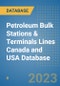 Petroleum Bulk Stations & Terminals Lines Canada and USA Database - Product Thumbnail Image