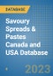 Savoury Spreads & Pastes Canada and USA Database - Product Image
