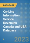 On-Line Information Service Revenues Canada and USA Database- Product Image