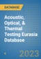 Acoustic, Optical, & Thermal Testing Eurasia Database - Product Thumbnail Image
