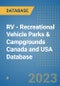 RV - Recreational Vehicle Parks & Campgrounds Canada and USA Database - Product Image