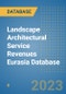 Landscape Architectural Service Revenues Eurasia Database - Product Image