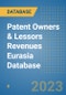 Patent Owners & Lessors Revenues Eurasia Database - Product Thumbnail Image