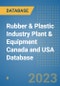 Rubber & Plastic Industry Plant & Equipment Canada and USA Database - Product Thumbnail Image