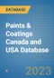 Paints & Coatings Canada and USA Database - Product Image