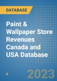 Paint & Wallpaper Store Revenues Canada and USA Database- Product Image