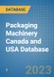 Packaging Machinery Canada and USA Database - Product Image