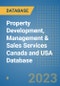 Property Development, Management & Sales Services Canada and USA Database - Product Thumbnail Image