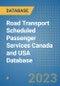 Road Transport Scheduled Passenger Services Canada and USA Database - Product Thumbnail Image