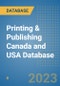 Printing & Publishing Canada and USA Database - Product Image