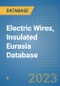 Electric Wires, Insulated Eurasia Database - Product Image