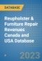 Reupholster & Furniture Repair Revenues Canada and USA Database - Product Image