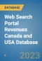 Web Search Portal Revenues Canada and USA Database - Product Image