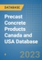 Precast Concrete Products Canada and USA Database - Product Image