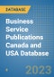 Business Service Publications Canada and USA Database - Product Thumbnail Image