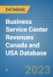 Business Service Center Revenues Canada and USA Database - Product Thumbnail Image