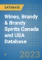 Wines, Brandy & Brandy Spirits Canada and USA Database - Product Image