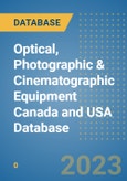 Optical, Photographic & Cinematographic Equipment Canada and USA Database- Product Image