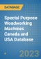 Special Purpose Woodworking Machines Canada and USA Database - Product Image