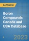 Boron Compounds Canada and USA Database - Product Image