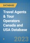 Travel Agents & Tour Operators Canada and USA Database - Product Image