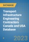 Transport Infrastructure Engineering Contractors Canada and USA Database - Product Thumbnail Image