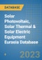 Solar Photovoltaic, Solar Thermal & Solar Electric Equipment Eurasia Database - Product Image
