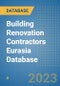 Building Renovation Contractors Eurasia Database - Product Image