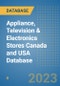 Appliance, Television & Electronics Stores Canada and USA Database - Product Thumbnail Image