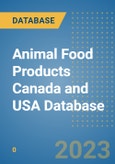 Animal Food Products Canada and USA Database- Product Image