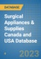 Surgical Appliances & Supplies Canada and USA Database - Product Image