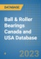 Ball & Roller Bearings Canada and USA Database - Product Image