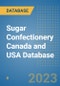 Sugar Confectionery Canada and USA Database - Product Image