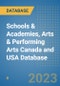 Schools & Academies, Arts & Performing Arts Canada and USA Database - Product Image