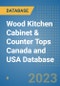 Wood Kitchen Cabinet & Counter Tops Canada and USA Database - Product Image