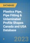 Plastics Pipe, Pipe Fitting & Unlaminated Profile Shapes Canada and USA Database - Product Thumbnail Image